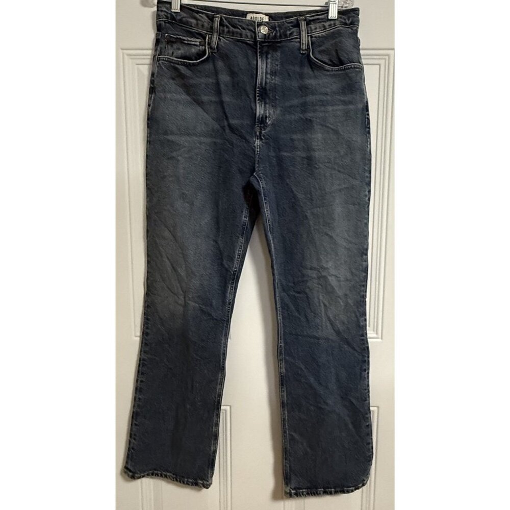 Agolde Los Angeles Blue Jeans Streetwear Vintage High Rise Casual Chic Streetwea
